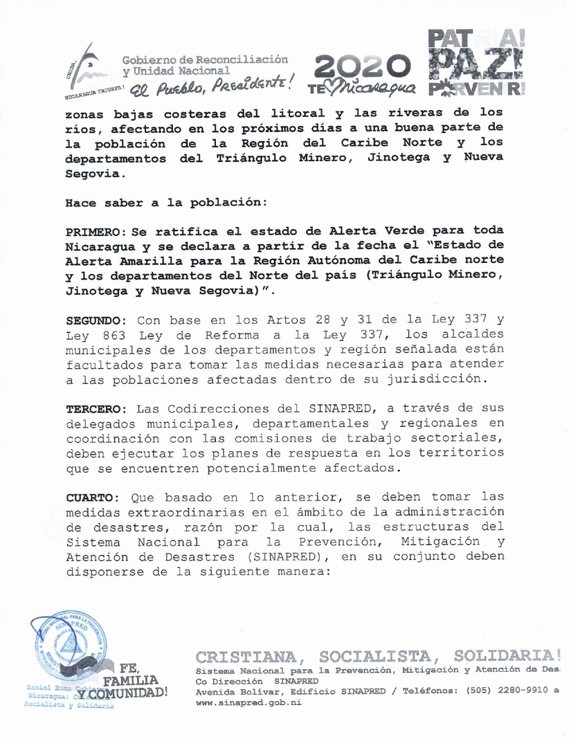comunicado